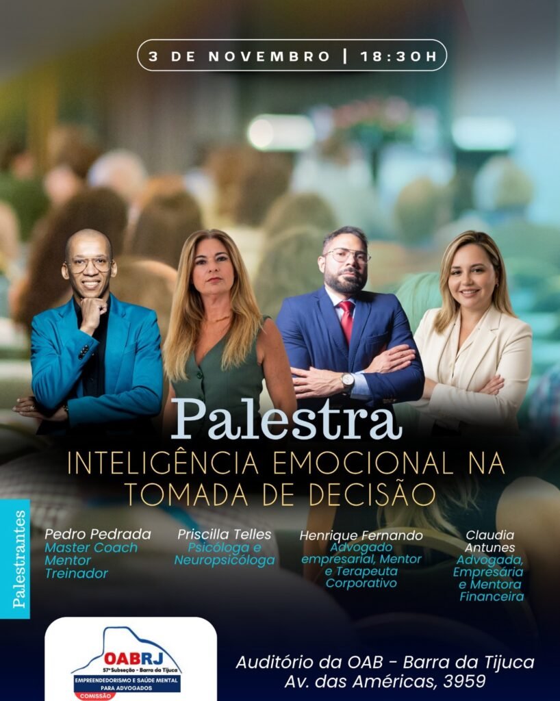 Arte de divulgação: Inteligência emocional na tomada de decisão